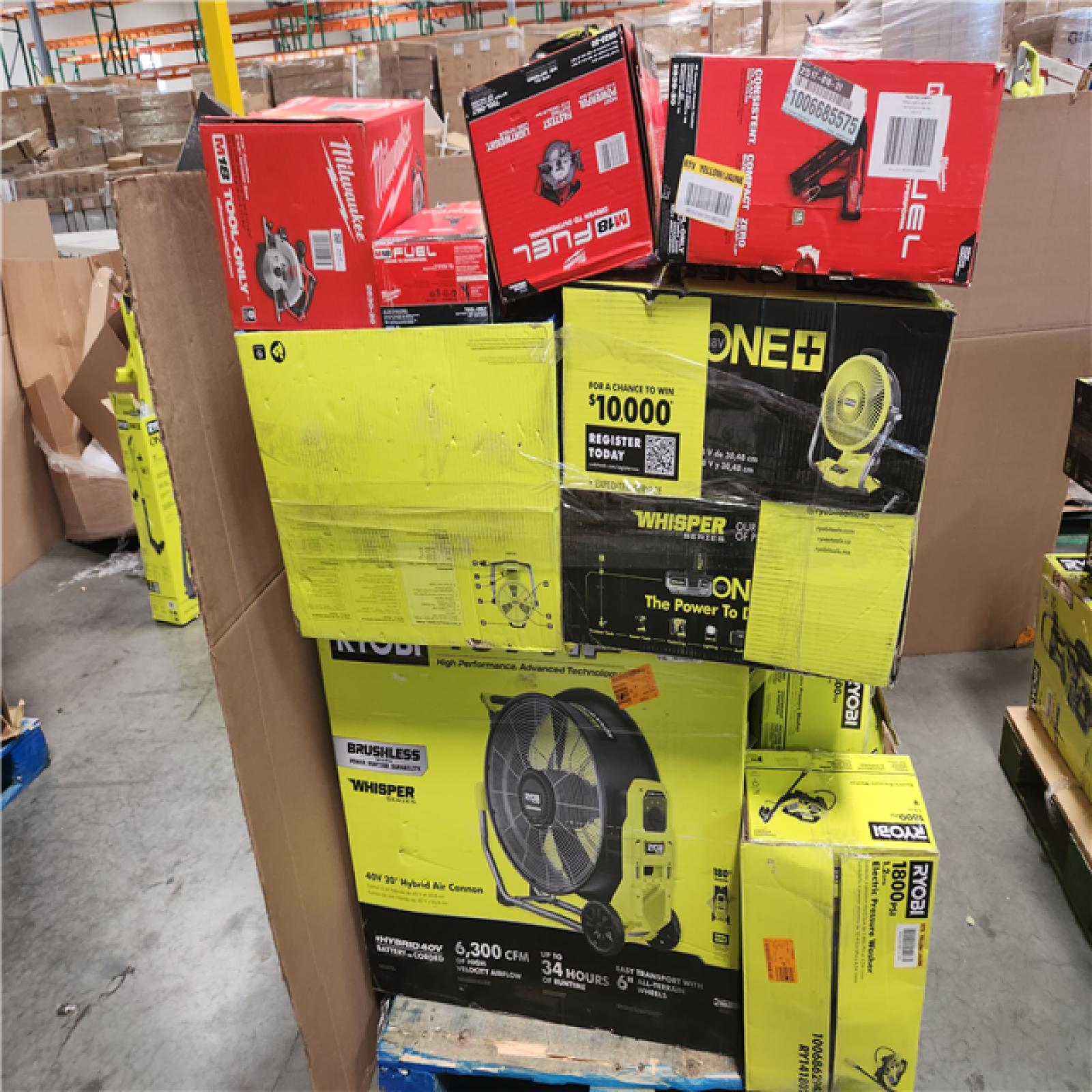 California AS-IS TOOL PALLET