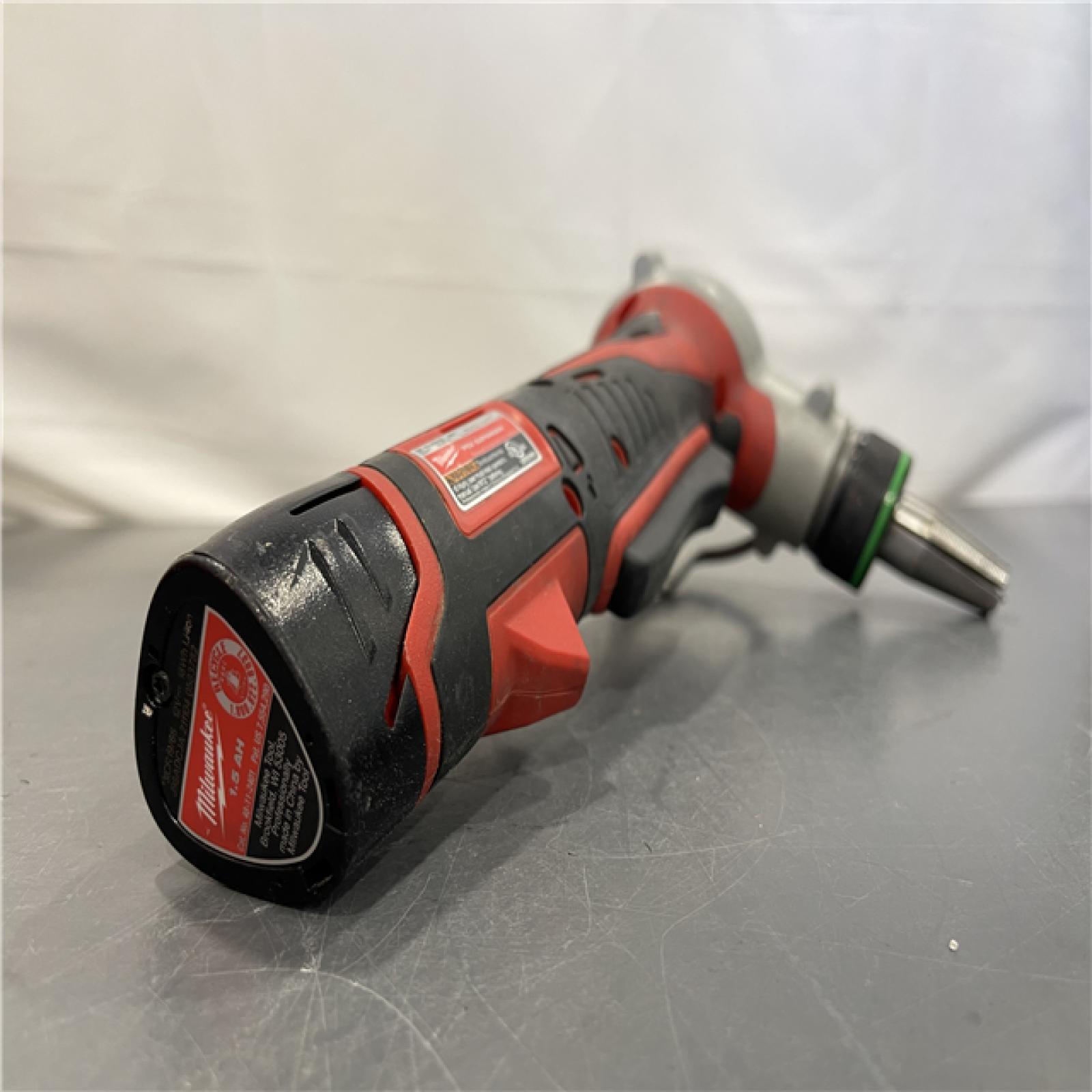 AS-IS - Milwaukee M12 12-Volt Lithium-Ion Cordless PEX Expansion Tool Kit