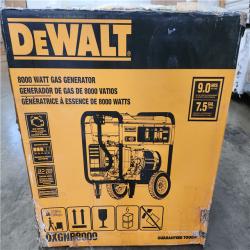 Phoenix NEW DEWALT 10000 / 8000-Watt Electric Start Gas Powered Portable Generator with Idle Control  GFCI Outlets and CO Protect-DXGNR8000