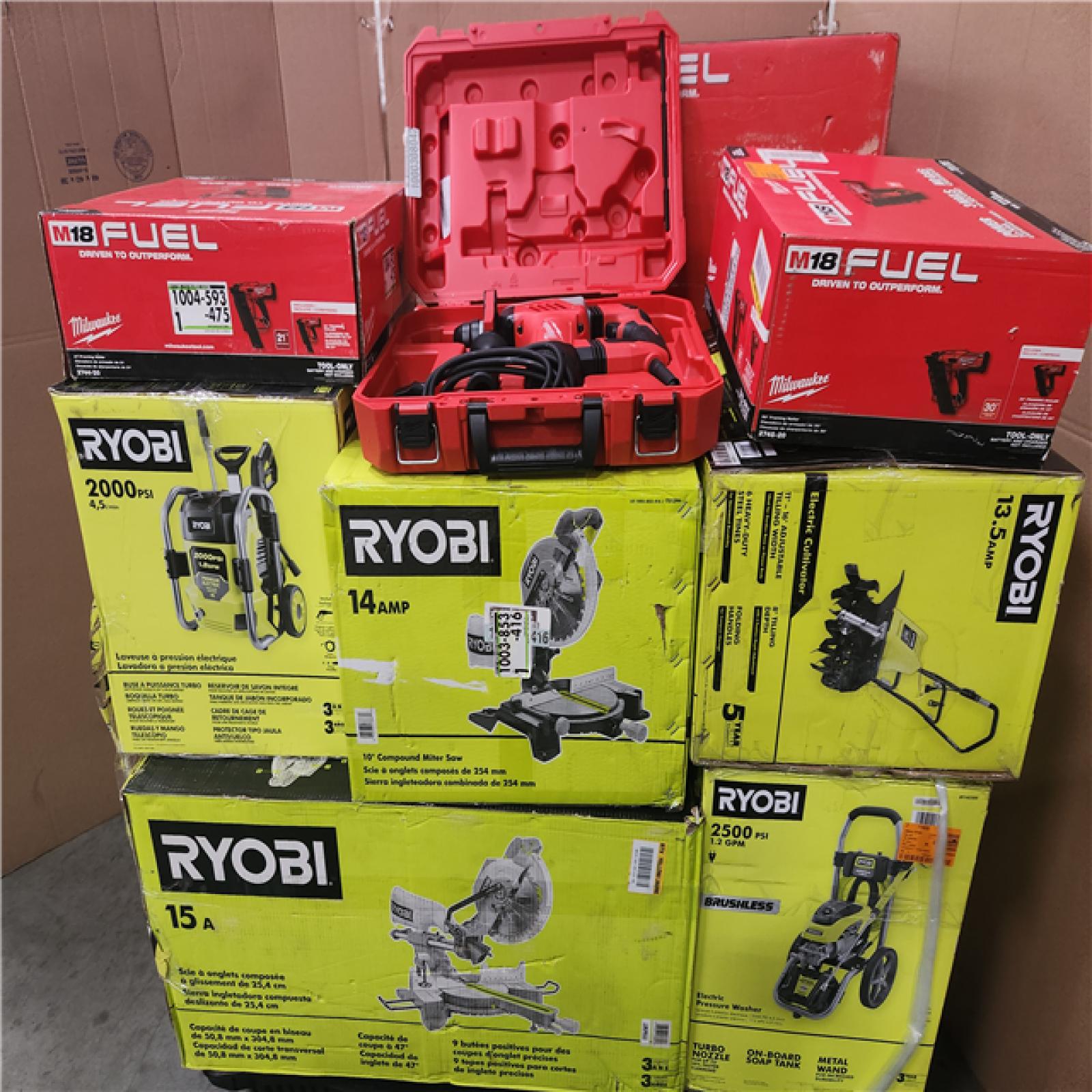 CALIFORNIA AS-IS TOOL PALLET