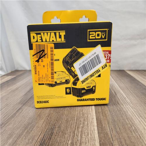 NEW! - DEWALT 20V MAX Lithium-Ion 6.0Ah and 4.0Ah Battery and Charger Starter Kit