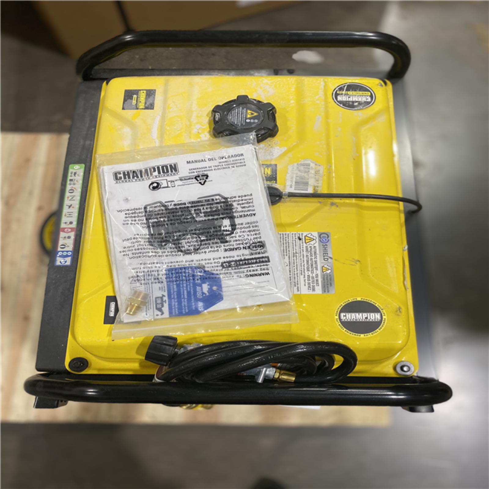 Dallas Location - As-Is Champion Power Equipment 11,500/9,200-Watt Gas Portable Generator