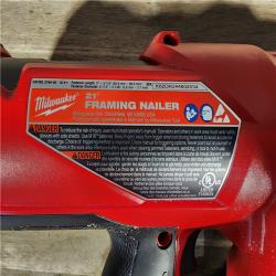 HOUSTON LOCATION - AS-IS Milwaukee 2744-20 M18 FUEL 3-1/2 in. 18-Volt 21-Degree Lithium-Ion Brushless Cordless Framing Nailer (Tool-Only)