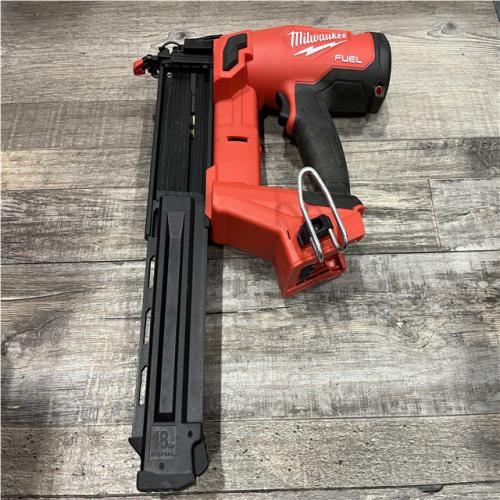 AS-IS Milwaukee FUEL 18-Volt Lithium-Ion Brushless Cordless Gen II 18-Gauge Brad Nailer (Tool-Only)