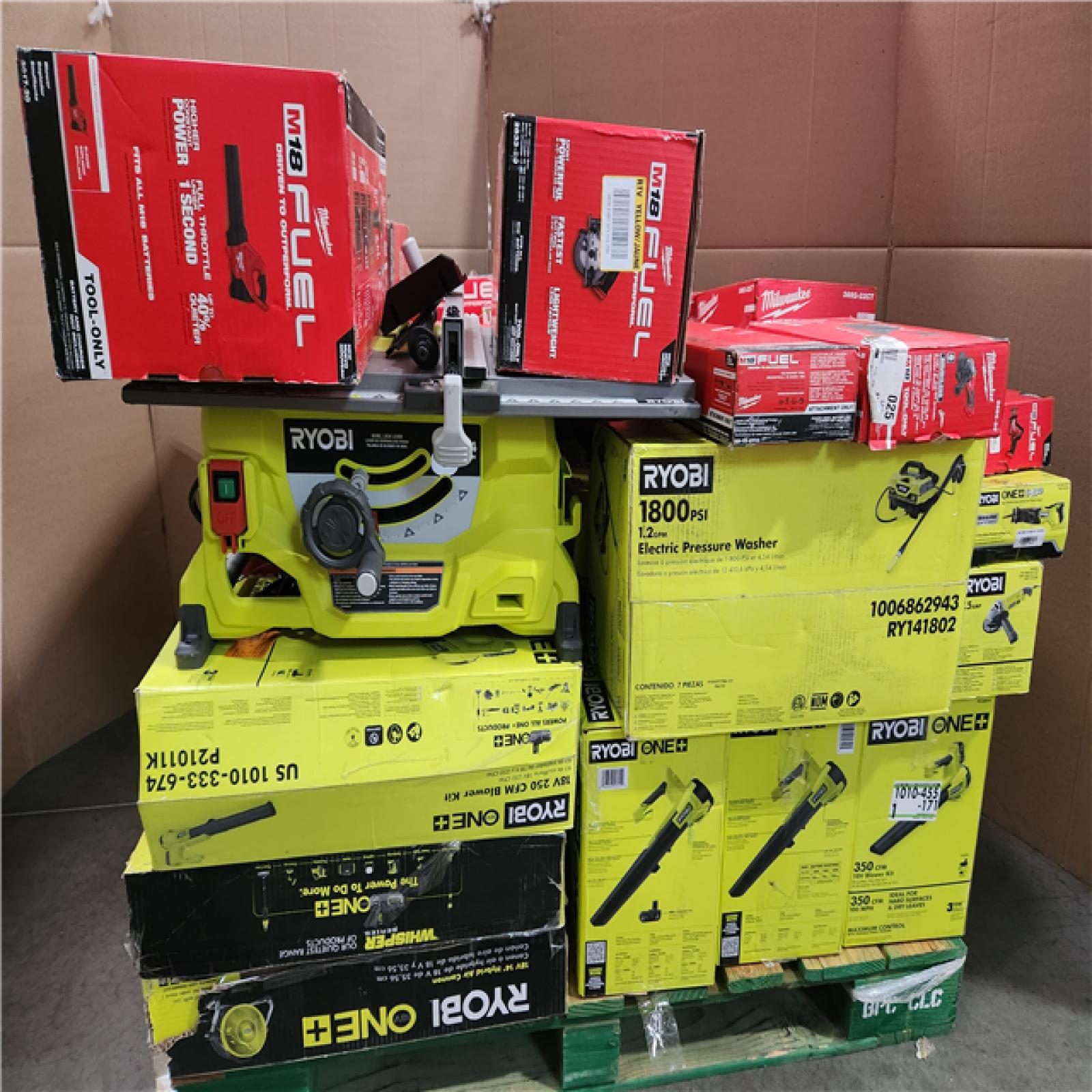 California AS-IS Tool Pallet