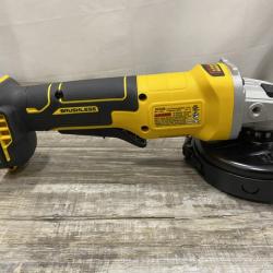AS-IS DEWALT 20V MAX Cordless Brushless 4-1/2 in. Angle Grinder with Paddle Switch (Tool Only)