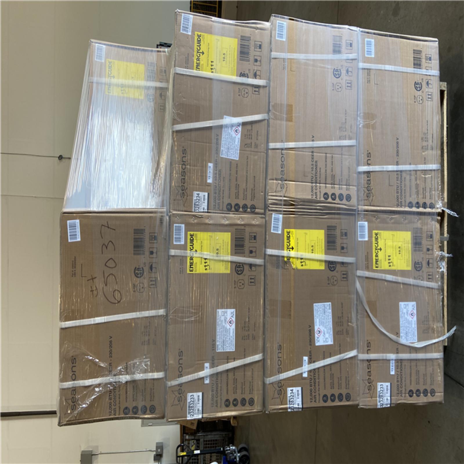 DALLAS LOCATION - Seasons 12 000 BTU 230/208-Volt Through-The-Wall Cool-Only Air Conditioner (15 UNITS)