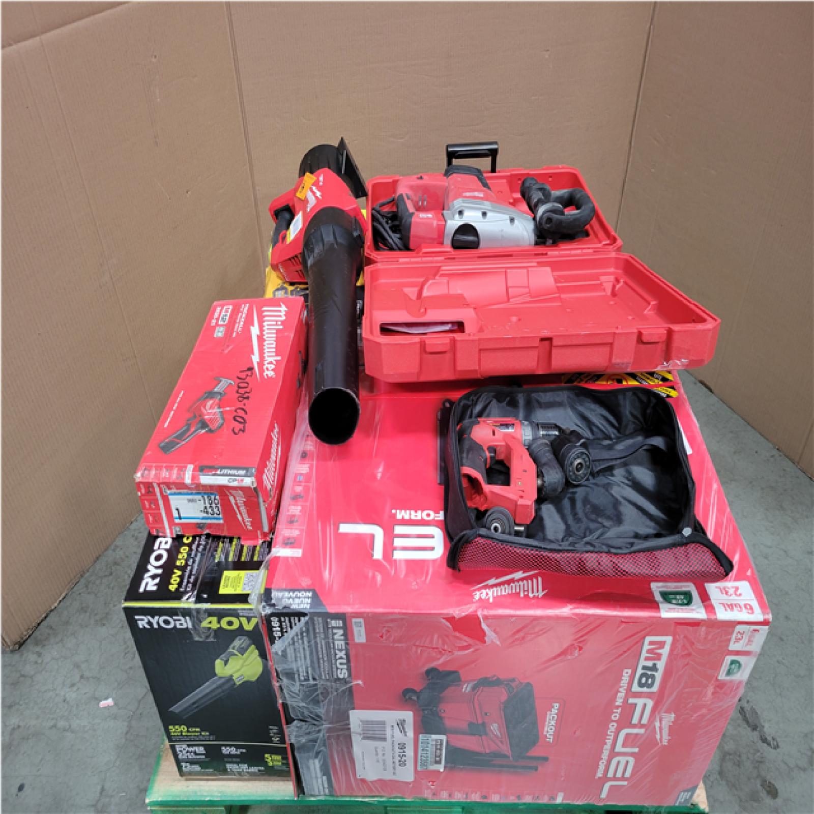 CALIFORNIA AS-IS TOOL PALLET