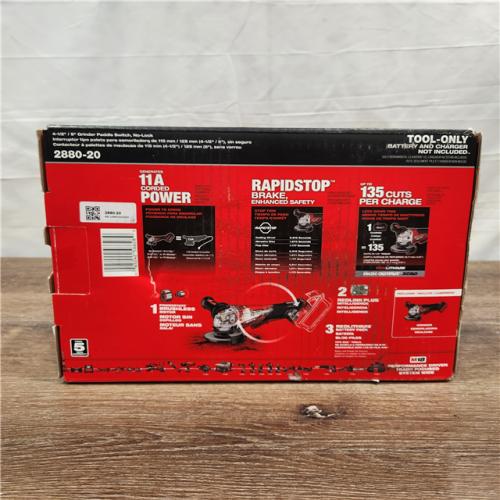 AS-IS Milwaukee M18 FUEL 4-1/2/5 Grinder Paddle Switch, No-Lock
