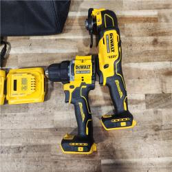 HOUSTON LOCATION - AS - IS DEWALT ATOMIC 20-Volt Lithium-Ion Cordless Brushless (2-Tool) Combo Kit