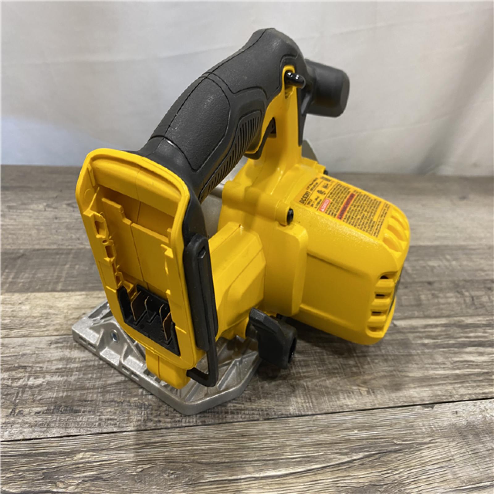 AS-IS DEWALT 20-Volt MAX Lithium-Ion Cordless 6-1/2 in. Circular Saw (Tool-Only)