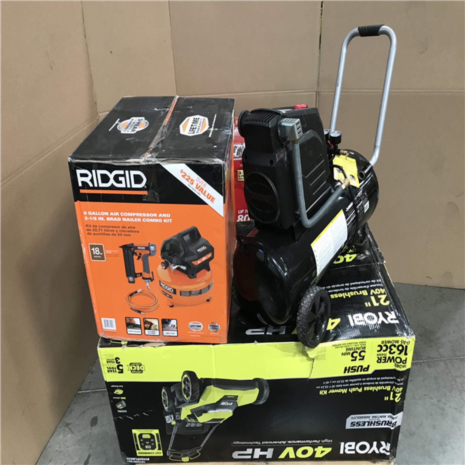 CALIFORNIA AS-IS OUTDOOR POWER EQUIPMENT