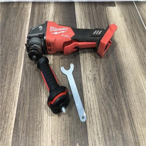 AS-IS Milwaukee FUEL 18V Lithium-Ion Brushless Cordless 4-1/2 in./5 in. Grinder w/Paddle Switch (Tool-Only)