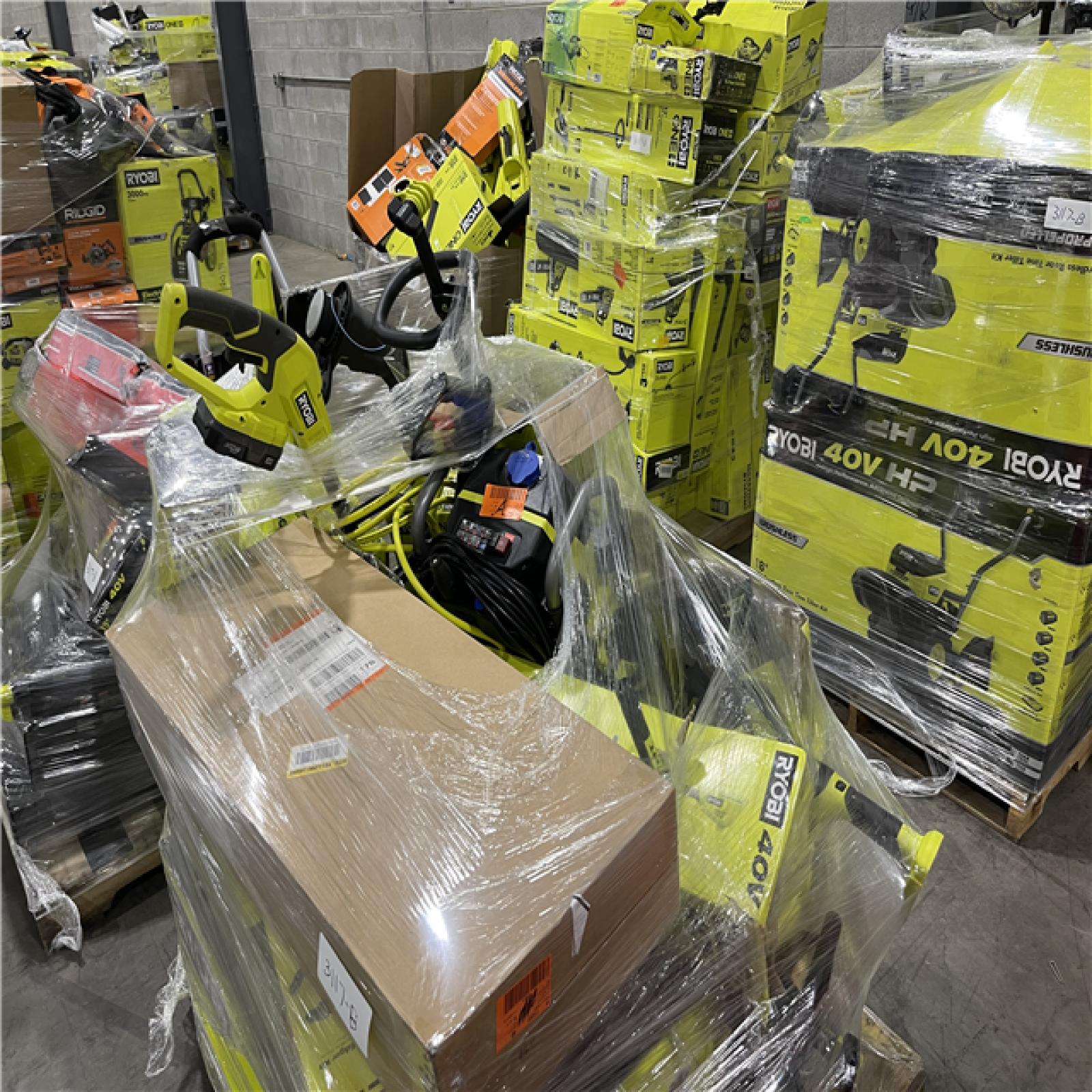 Pittston Location As-IS Power Tools Partial Truckload (15 Pallets) 3117-B