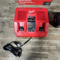 HOUSTON LOCATION - AS-IS M18 18-Volt Lithium-Ion REDLITHIUM FORGE Starter Kit with Two XC 8.0 Ah Battery and Dual Bay Rapid Charger