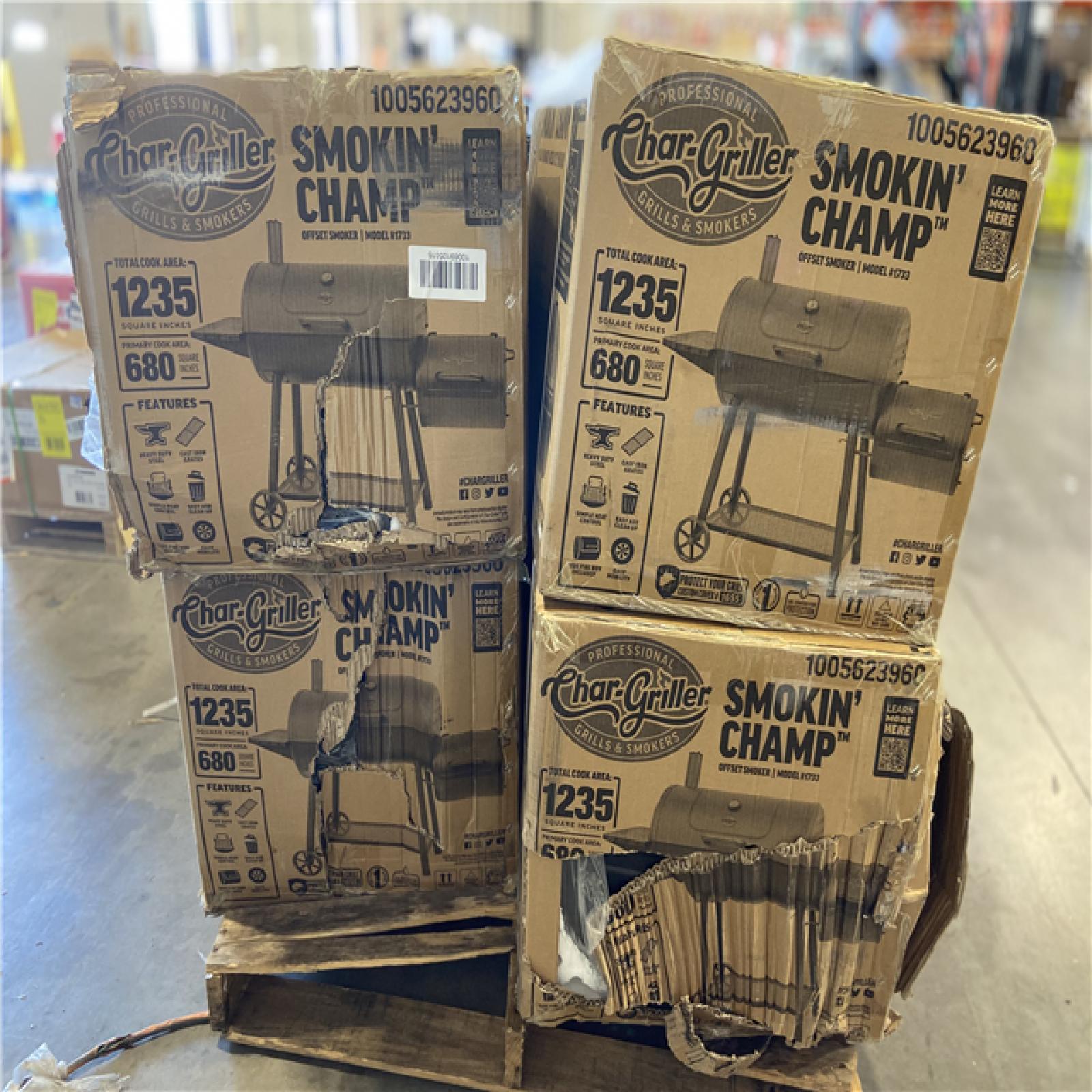 DALLAS LOCATION - GRILL PALLET - (4 UNITS)