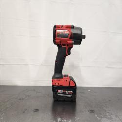 AS-IS- Milwaukee M18 FUEL 1/2 in. Cordless Brushless Mid-Torque Impact Wrench Kit (Battery & Charger)