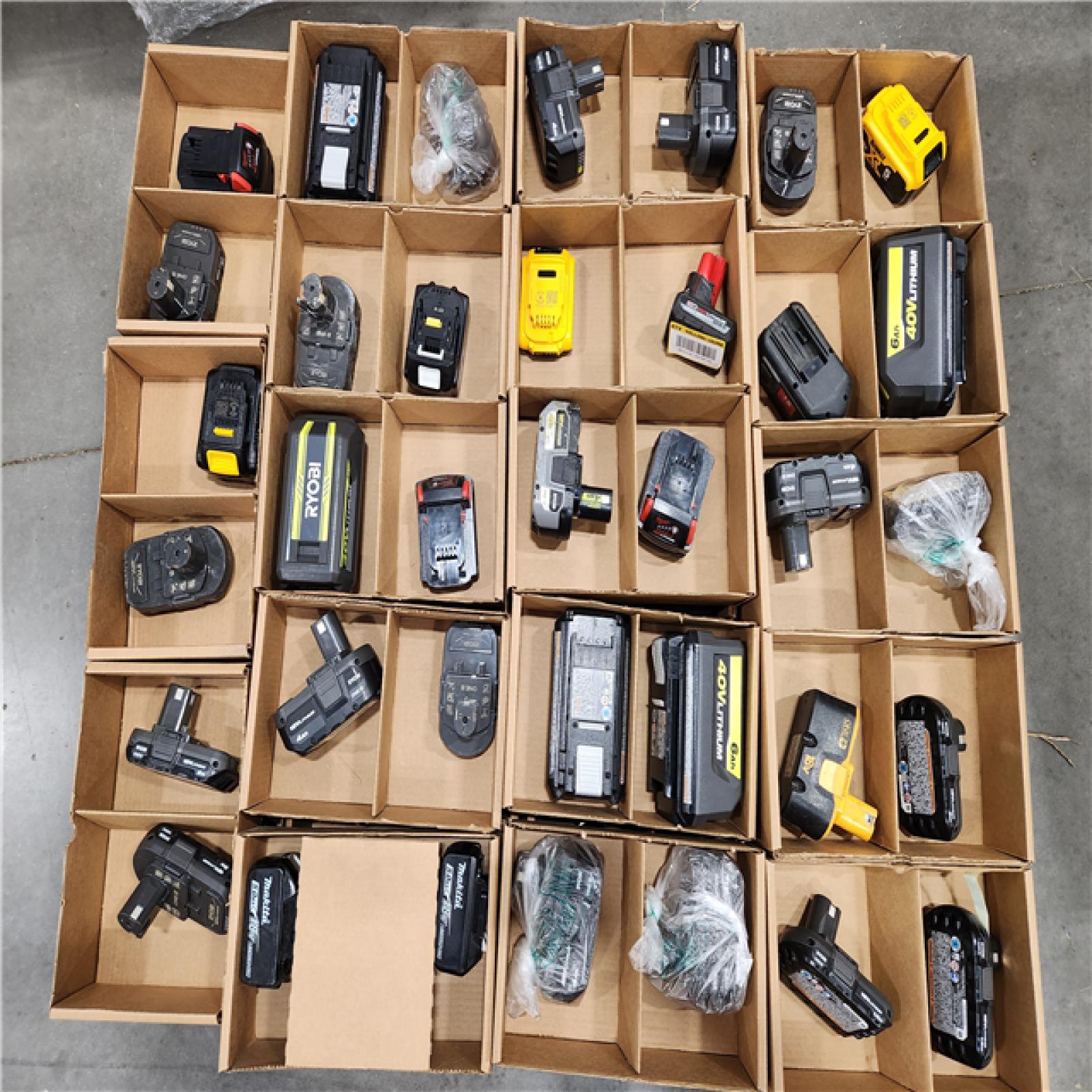 DALLAS LOCATION -AS-IS BATTERY PALLET
