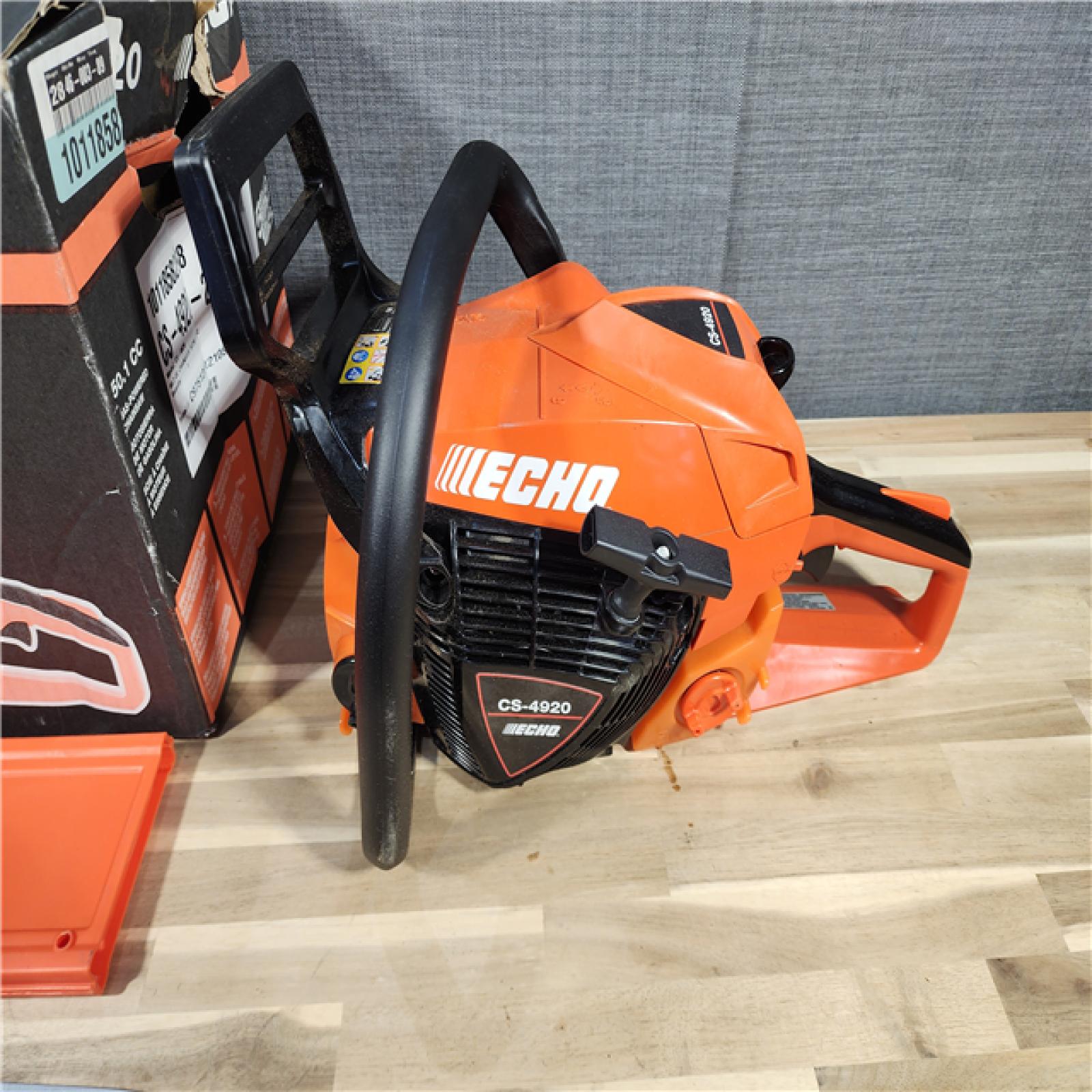 HOUSTON LOCATION - AS-IS ECHO 20 in. 50.1 Cc 2-Stroke Gas Rear Handle Chainsaw