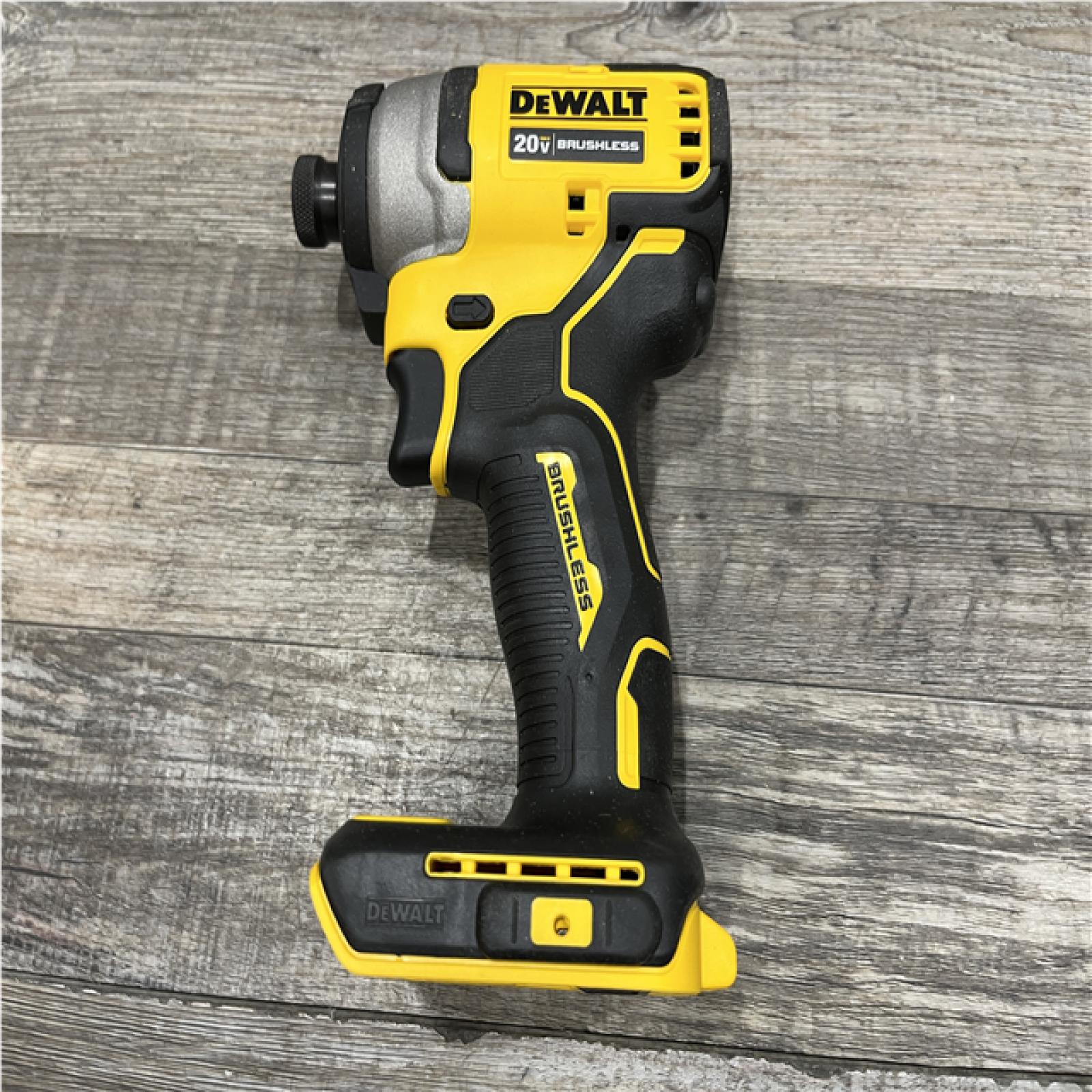 AS-IS DEWALT Atomic 20V Max Lithium-Ion Brushless Cordless Compact 1/4 in. Impact Driver Kit