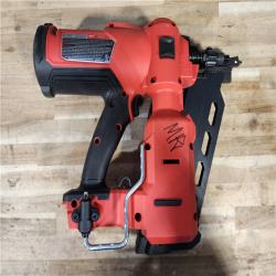HOUSTON LOCATION - AS-IS Milwaukee M18 FUEL 18-Volt Brushless Lithium-Ion Cordless 21-Degree Duplex Nailer