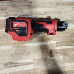 HOUSTON LOCATION - AS-IS Milwaukee 18V Lithium-Ion Cordless Short Throw Press Tool with 3 PEX Crimp Jaws Kit