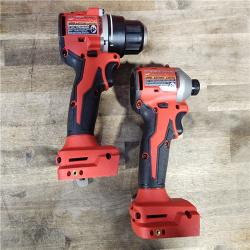 HOUSTON LOCATION - AS-IS M18 18V Lithium-Ion Brushless Cordless Compact Drill/Impact Combo Kit (2-Tool) W/(2) 2.0 Ah Batteries, Charger & Bag
