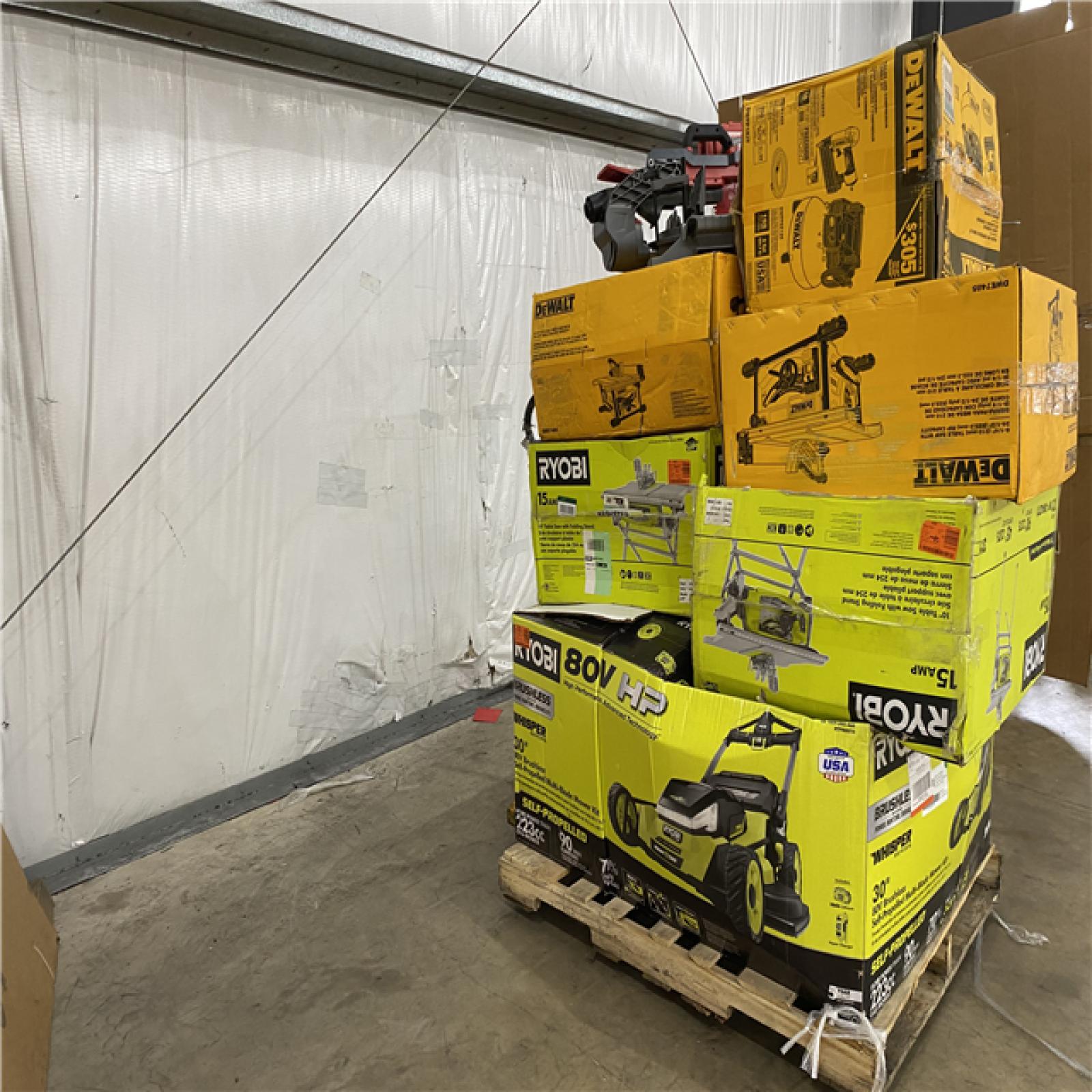 Houston Location AS IS - Tool Pallet