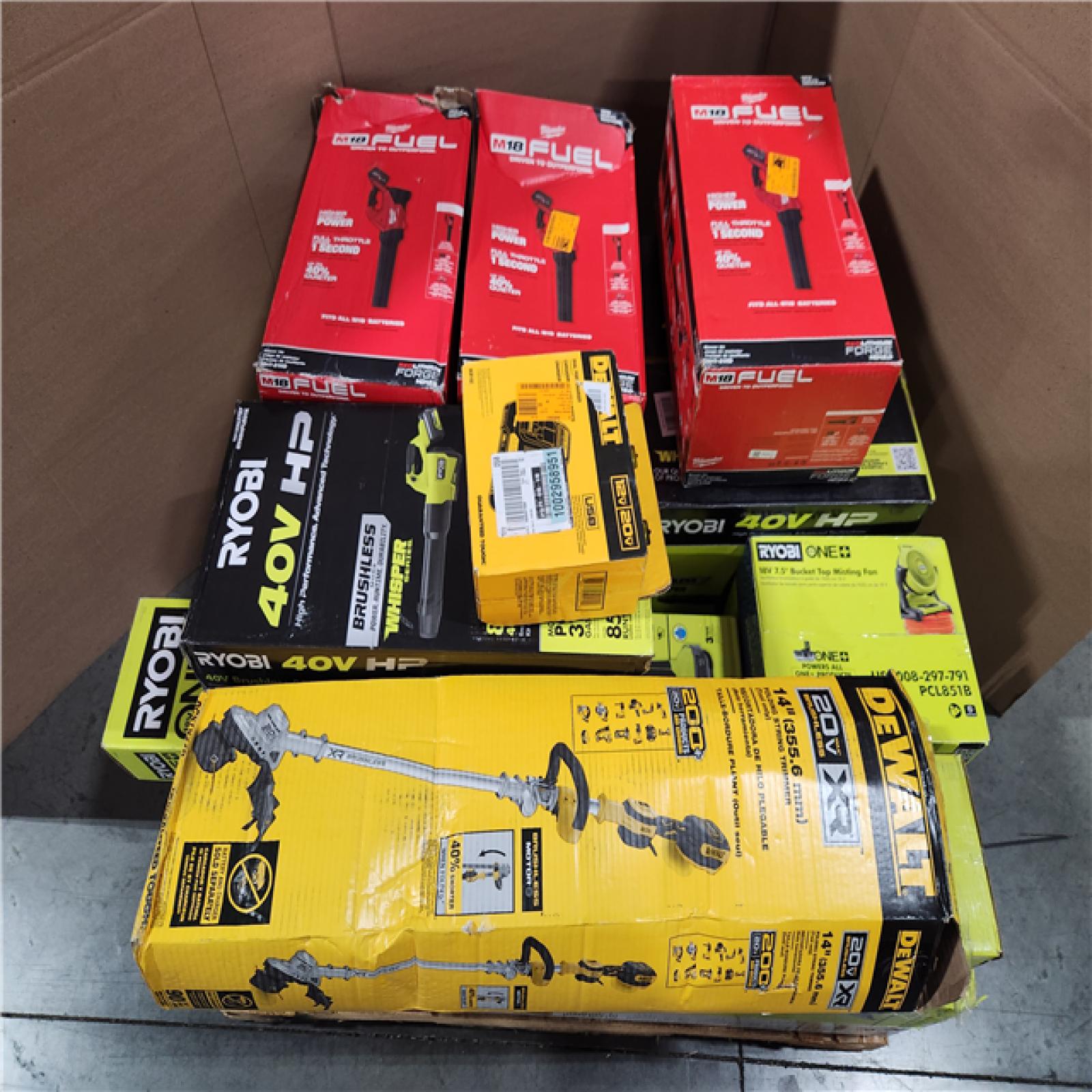 CALIFORNIA AS-IS TOOL PALLET