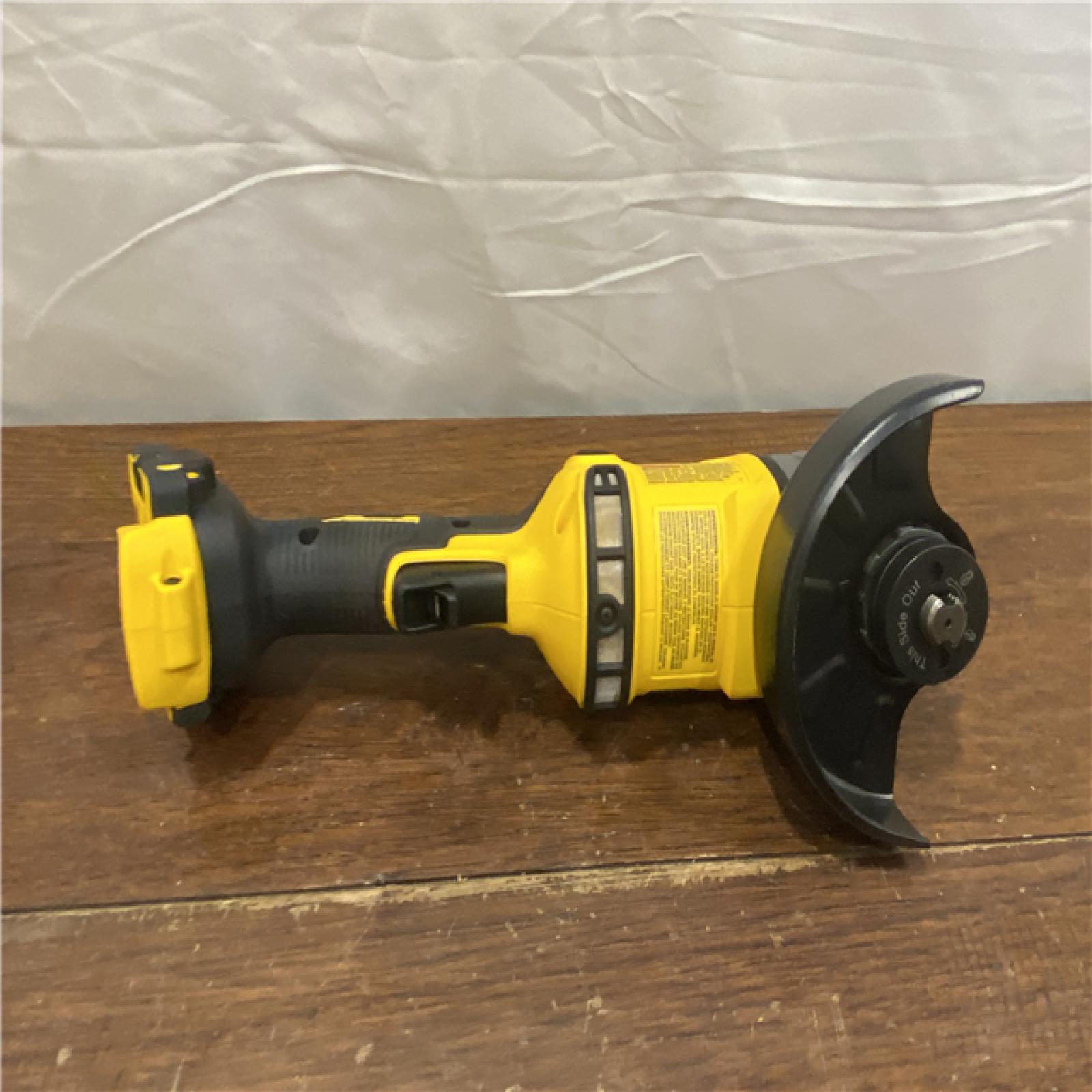 AS-IS DEWALT 60V MAX Cordless Brushless 4.5 in. to 6 in. Small Angle Grinder with Kickback Brake (Tool Only)