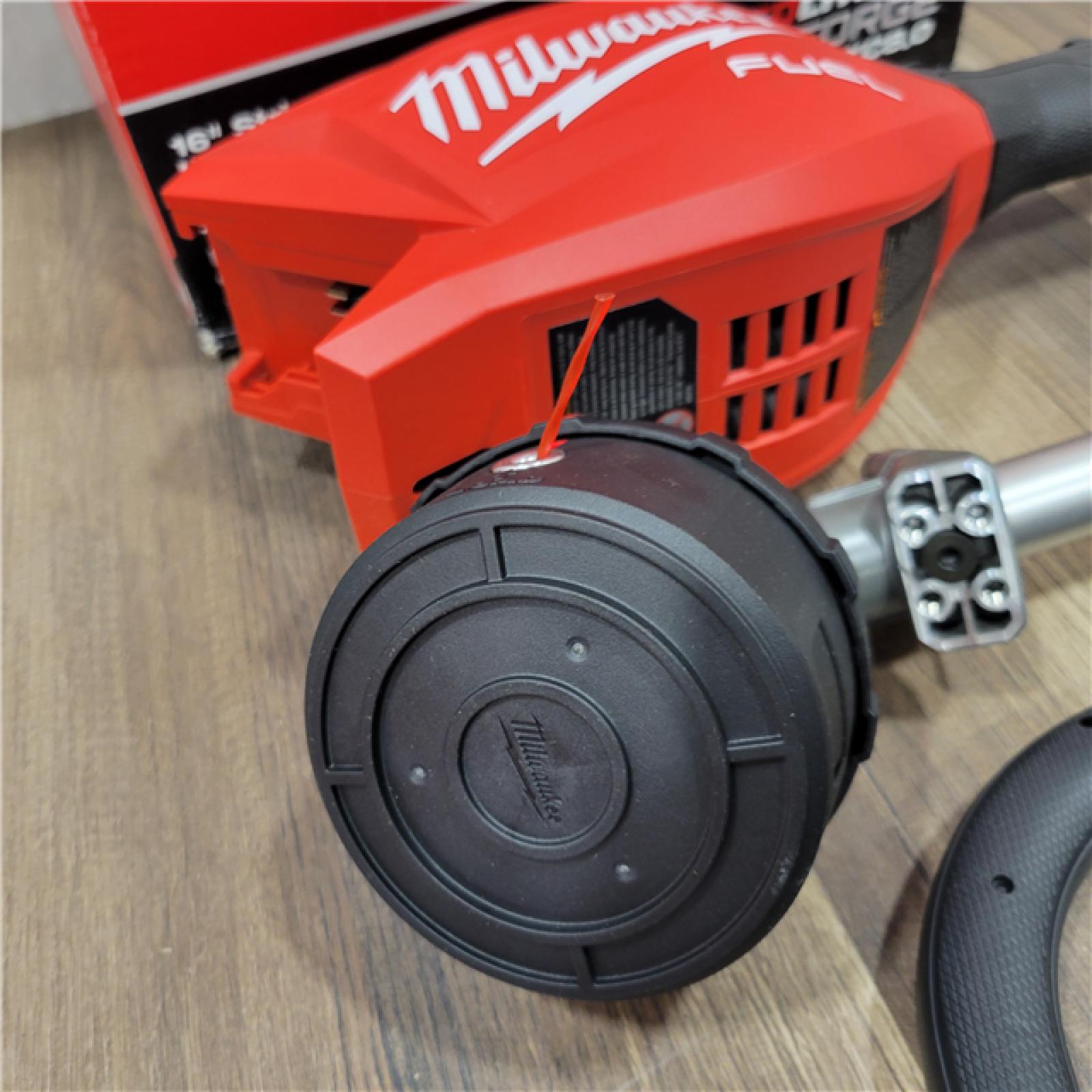 AS-IS MILWAUKEE   M18 FUEL 18V 16 in. Brushless Cordless Powered String Trimmer W/QUIK-LOK Attachment Capability (TOOL ONLY)