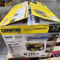 Dallas Location - As-Is Champion Power Equipment 7850/6250-Watt Gasoline Portable Generator