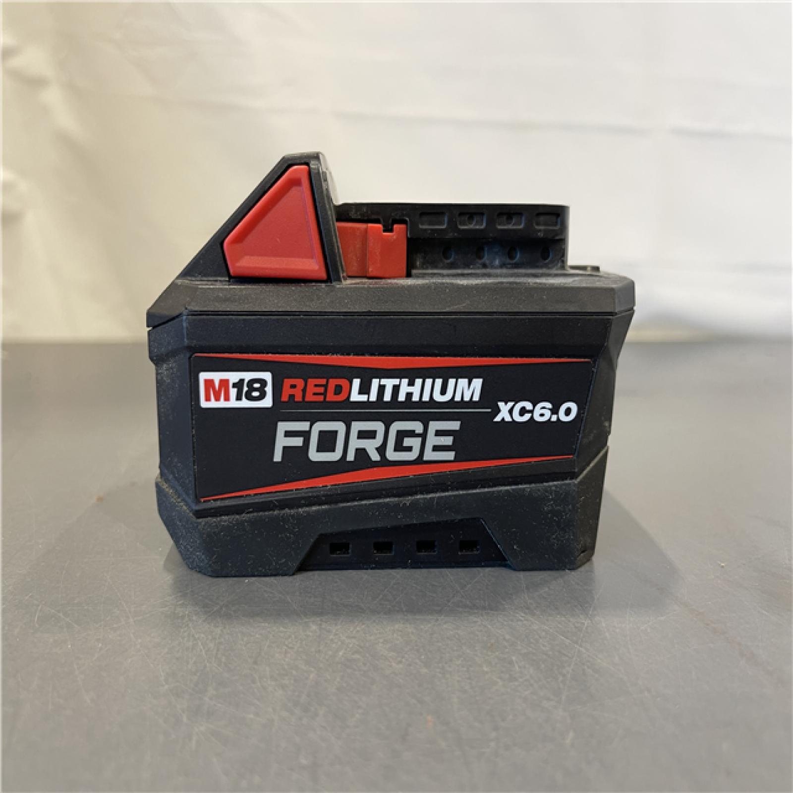 AS-IS - Milwaukee 18V M18 REDLITHIUM FORGE HIGH OUTPUT XC6.0 Battery