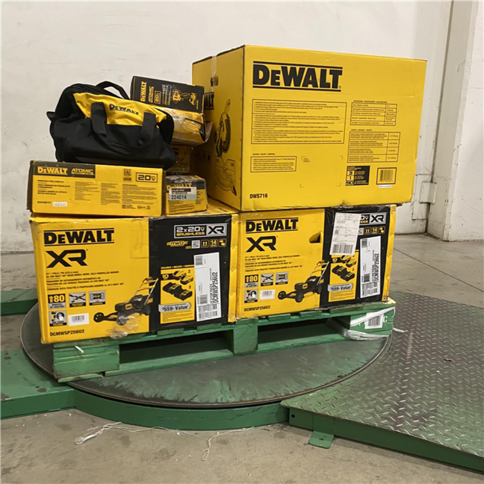 Dallas Location - As-Is DEWALT Tool Pallet