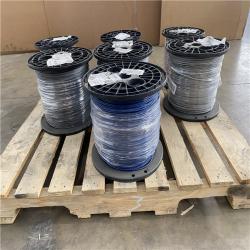 Houston Location AS IS - Home Improvement Pallet all copper wire 7 rolls