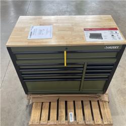 Houston Location - AS-IS home improvement pallet HUSKY 52IN 10 DRAWER MOBILE WORKBENCH