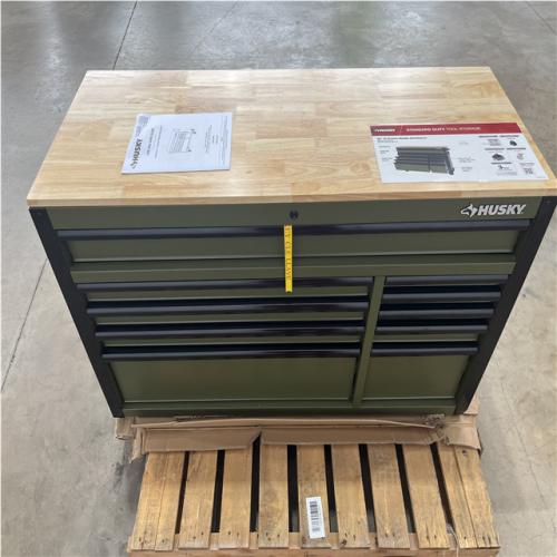 Houston Location - AS-IS home improvement pallet HUSKY 52IN 10 DRAWER MOBILE WORKBENCH