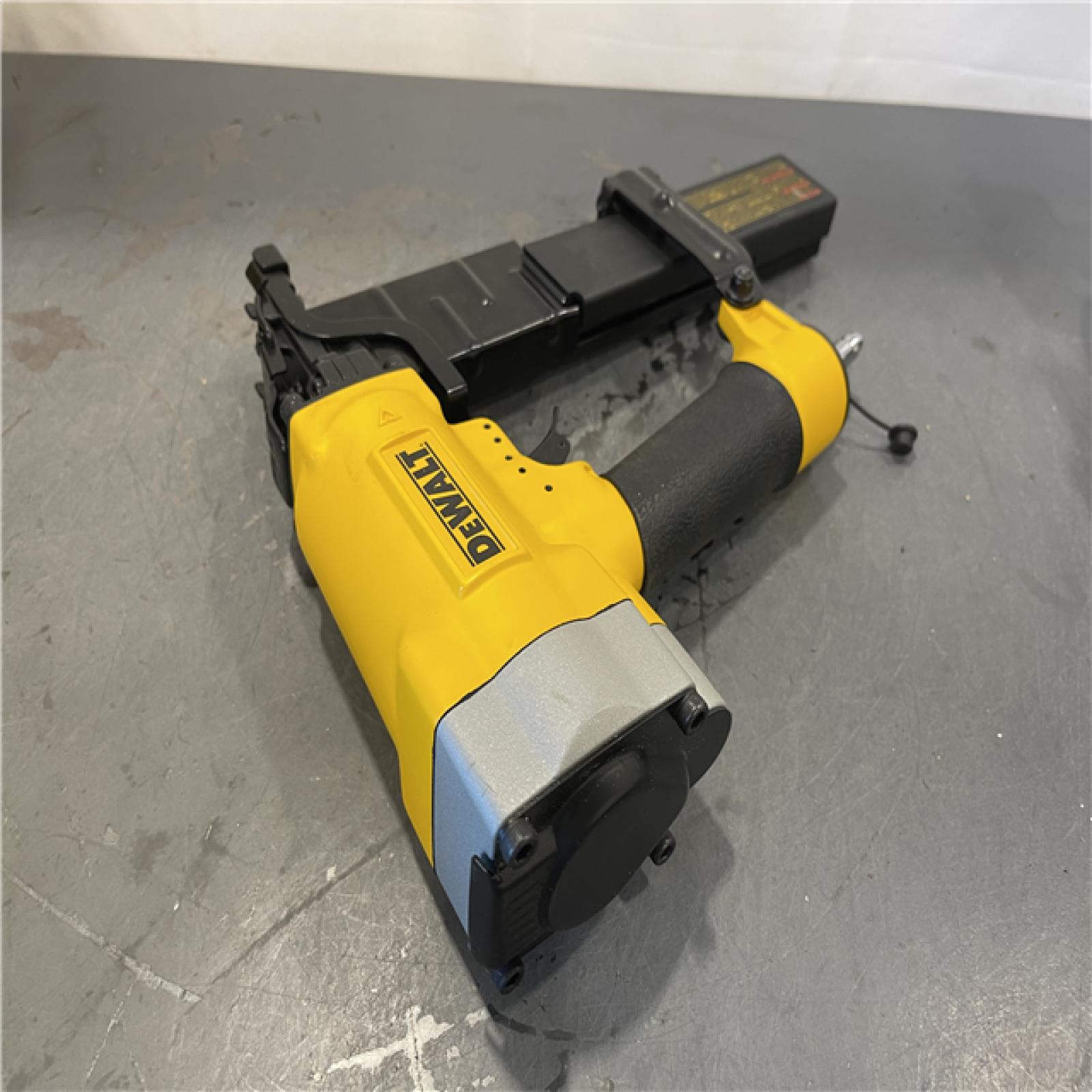 AS-IS - DeWalt Corded Pneumatic 16-Gauge 1 in. Crown Lathing Stapler