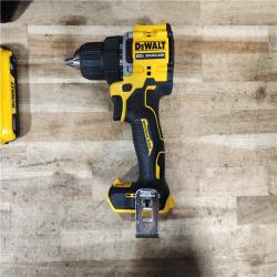 HOUSTON LOCATION - AS - IS DEWALT Atomic 20V Lithium-Ion Cordless Compact 1/2 in. Drill/Driver Kit
