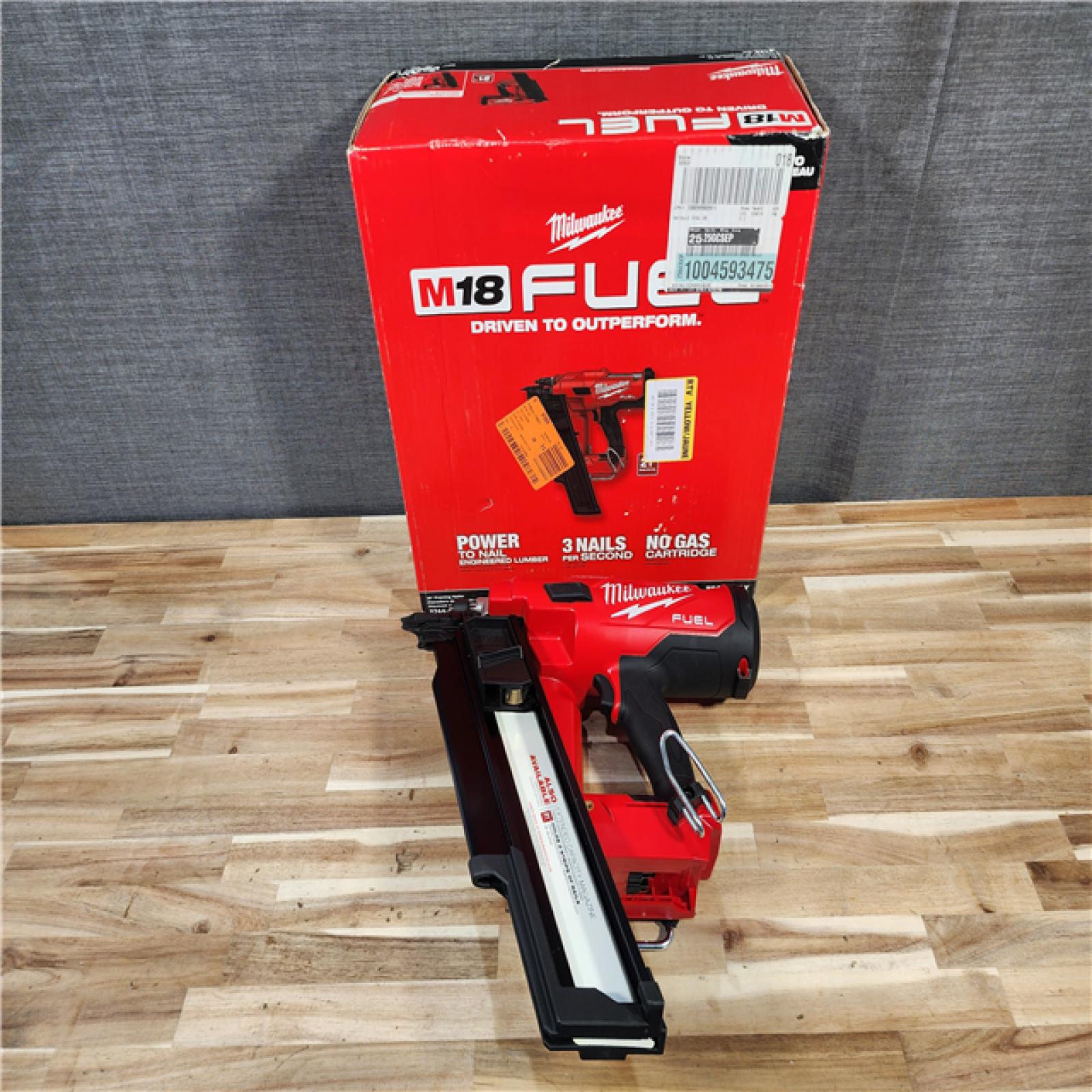 HOUSTON LOCATION - AS-IS (APPEARS LIKE NEW) Milwaukee 2744-20 M18 FUEL 3-1/2 in. 18V 21-Degree Lithium-Ion Brushless Cordless Framing Nailer (Tool-Only)