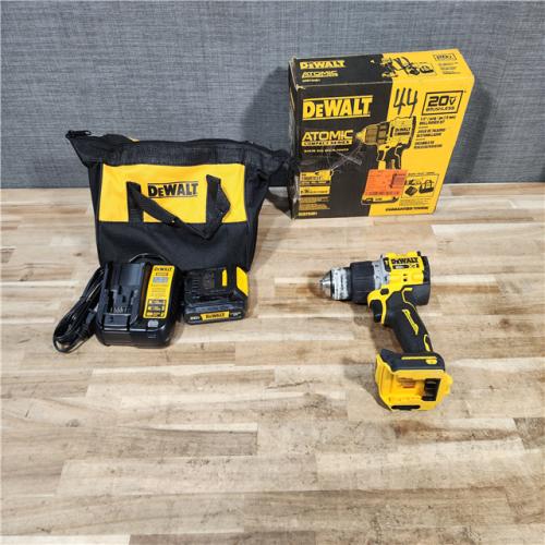 HOUSTON LOCATION - AS - IS DEWALT Atomic 20V Lithium-Ion Cordless Compact 1/2 in. Drill/Driver Kit