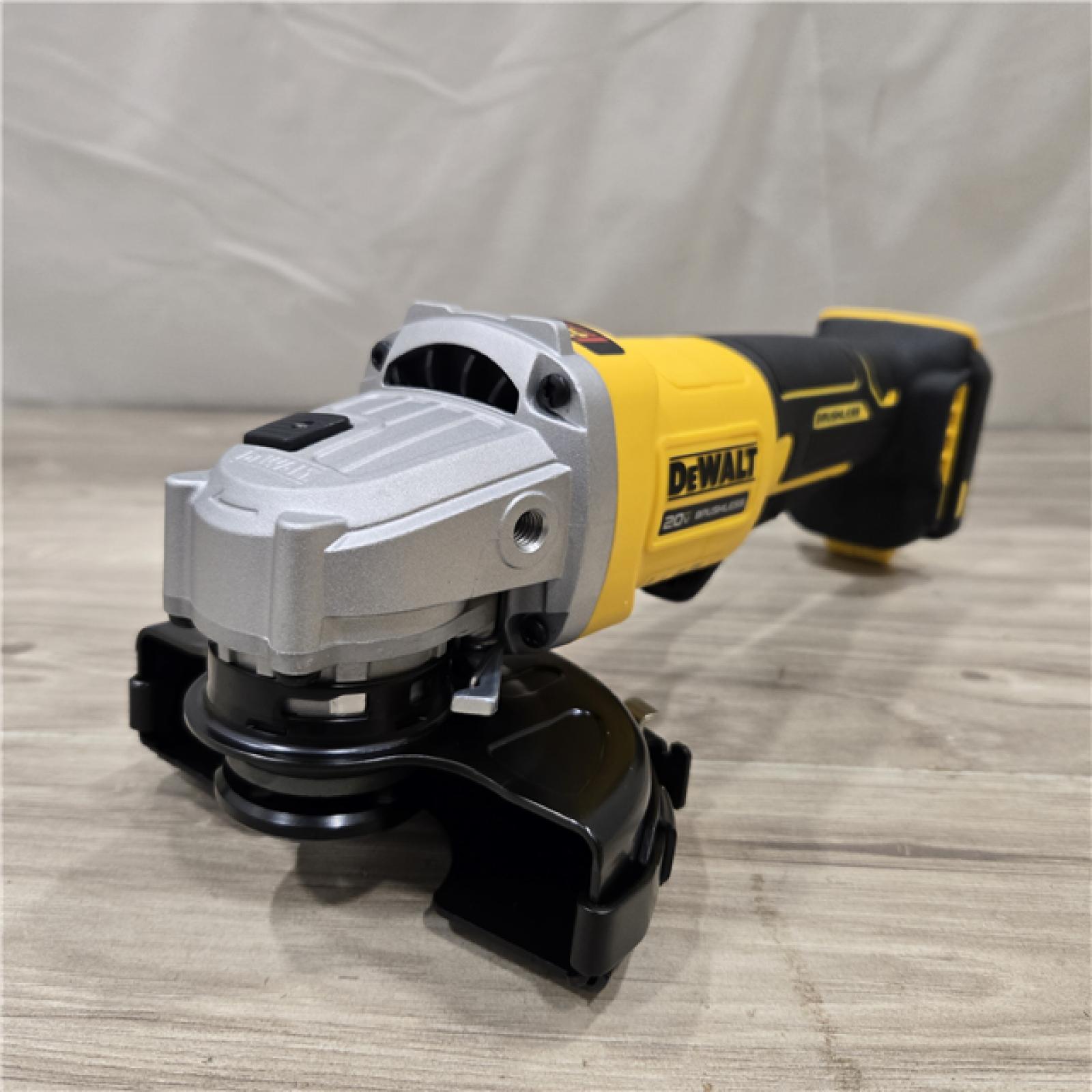 AS-IS DeWalt 20V MAX Cordless 4-1/2 in. Angle Grinder (Tool-Only)