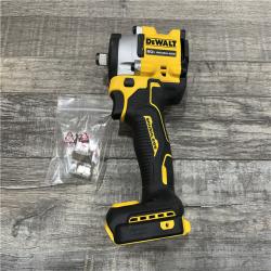 LIKE NEW - DEWALT ATOMIC 20V MAX Cordless Brushless 1/2 in. Variable Speed Impact Wrench (Tool Only)