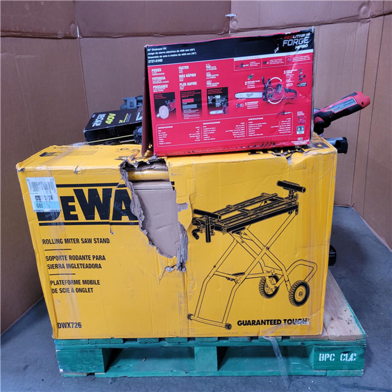 CALIFORNIA AS-IS TOOL PALLET