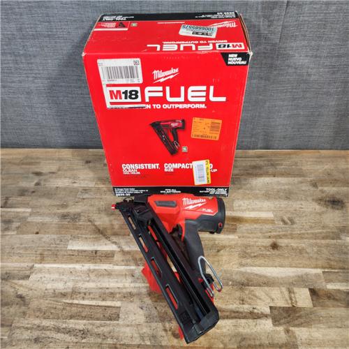 HOUSTON LOCATION - AS-IS Milwaukee FUEL 18-Volt Lithium-Ion Brushless Cordless Gen II 15-Gauge Angled Finish Nailer (Tool-Only)