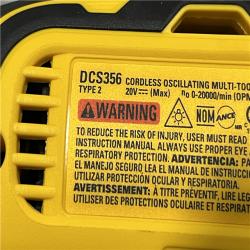 AS-IS DEWALT 20V MAX XR Cordless Brushless 3-Speed Oscillating Multi Tool (Tool Only)