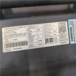 CALIFORNIA AS-IS CHAMPION PORTABLE POWER GENERATOR