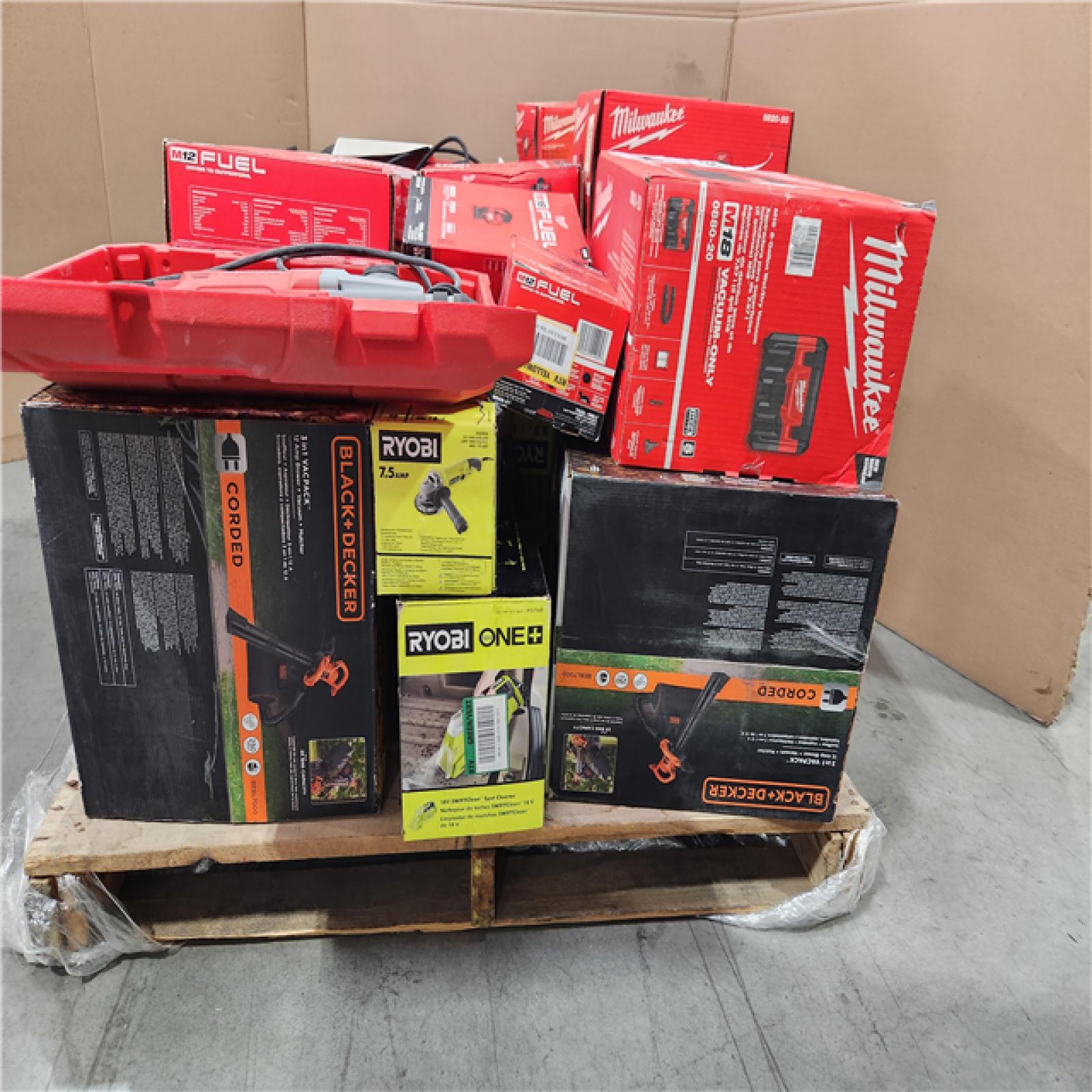 CALIFORNIA AS-IS TOOL PALLET