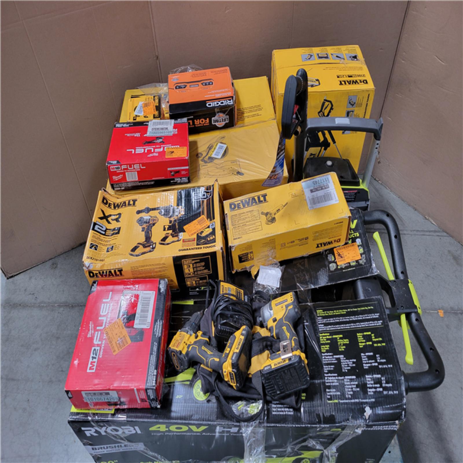 CALIFORNIA AS-IS TOOL PALLET