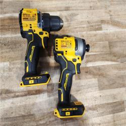 HOUSTON LOCATION - AS-IS DEWALT ATOMIC 20-Volt MAX Lithium-Ion Cordless Combo (2-Tool) Kit